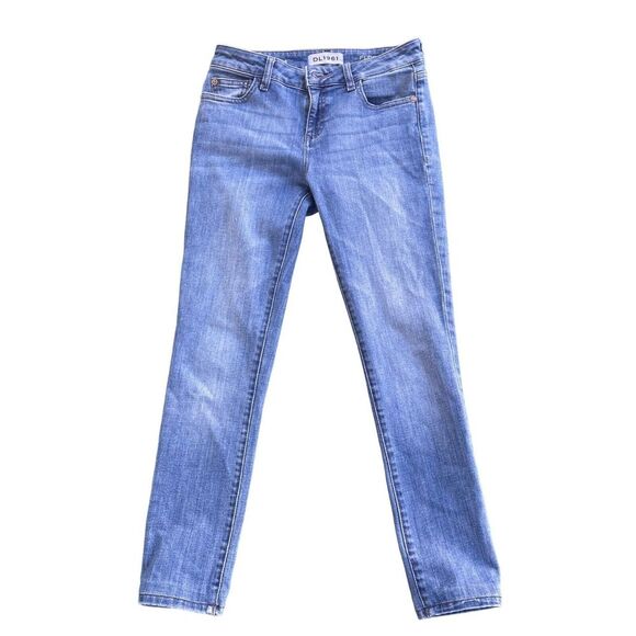 DL1961 Light Wash Smart Denim Florence Instasculpt Straight Leg‎ Skinny Jeans 26 - Picture 1 of 5